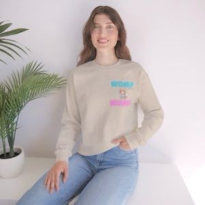Womp Womp  Unisex Heavy Blend™ Crewneck Sweatshirt! Unique design!! Sand color